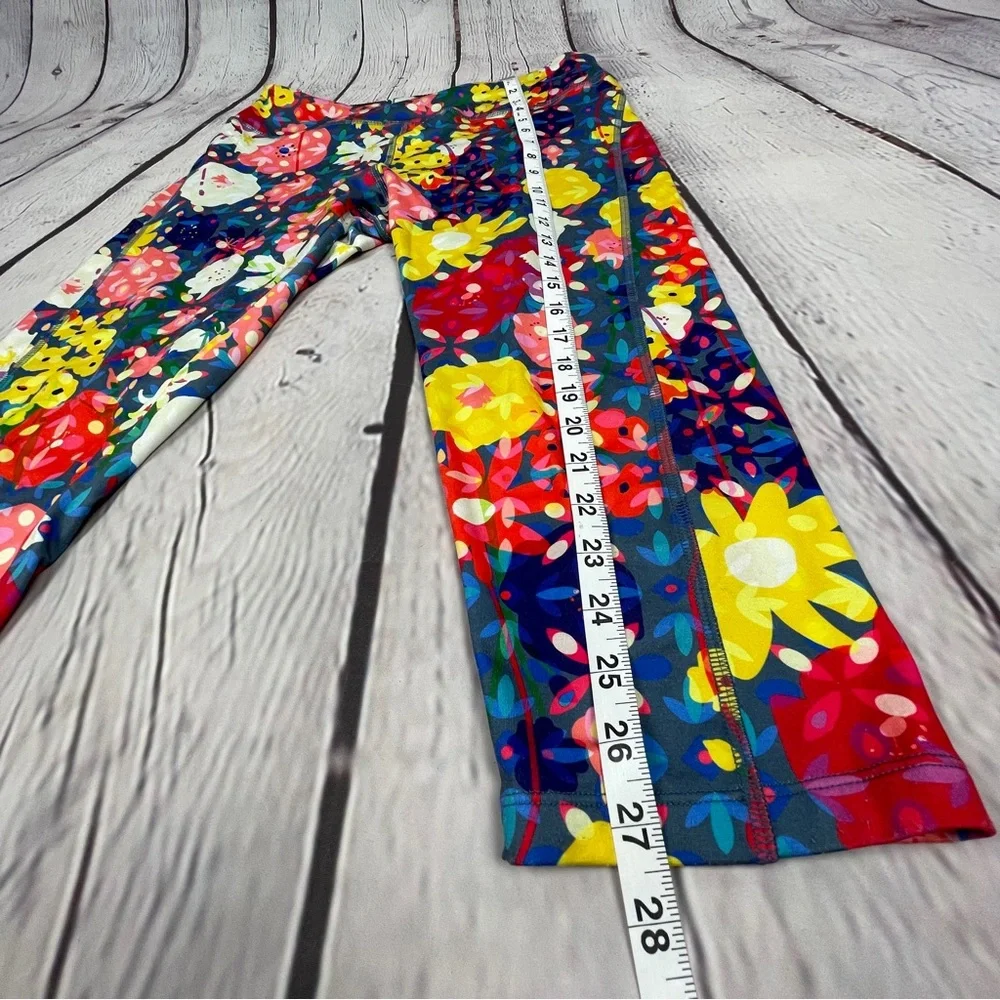LULAROE Jade multicolor floral leggings, size L - Picture 11 of 13